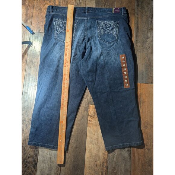 Gloria Vanderbilt Jordyn Women’s Jeans Size 18 - All-Around Slimming Effect - Picture 4 of 6